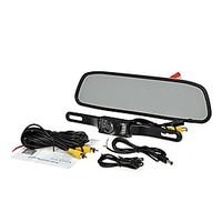 43 tft lcd monitor car rear view system backup reverse camera kit nigh ...