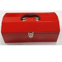 430mm Red Toolzone Portable Metal Tool Box