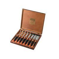 434-S8 B/E Chisel Set of 8: 6, 10, 12, 16, 18, 25, 32 & 38mm