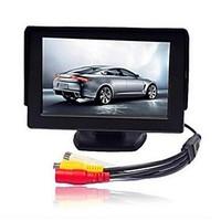 4.3 Inch TFT-LCD Car Rearview Monitor With TV