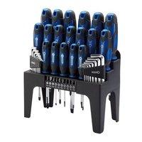 44pc S.driver Set+stand Blue