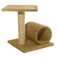 44cm 2 Tier And Tunnel Sisal Cat Scratcher
