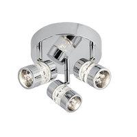 4413cc bubbles led triple ip44 bathroom ceiling spotlight