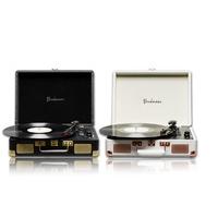 £44 (from Camtronics) for a Goodmans Ealing Suitcase Turntable - choose either black or cream!