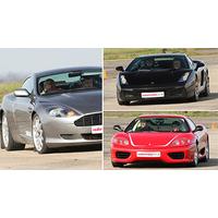 45% off Triple Supercar Spin with Hot Ride