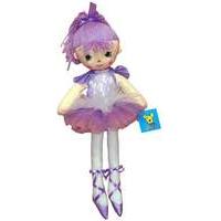 45cm Rag Doll Ballerina - Purple