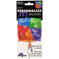 45cm Blank Square Balloon