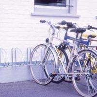 45 Degree 4 Cycle Wall Rack