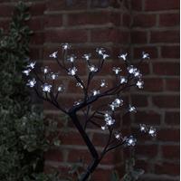 45cm White Blossom Tree 40 LED (Battery) by Smart Garden