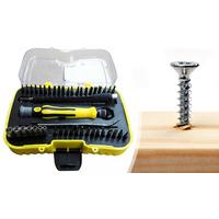 45pcs Multi-functional Screwdriver & Socket Set