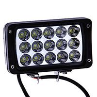45W(153W CREE) 3280LM 6500K 6 Inch Car LED Work Light Bar Spot Lamp for Off-road SUV Truck(DC9-32V)