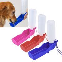 450ml Pet Drinking Bottles With Clip - 4 Assorted Colours.