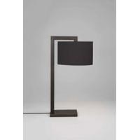 4556 + 4094 Ravello Table Lamp in Bronze c/w Black Shade