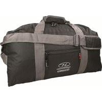 45l black cargo holdall bag