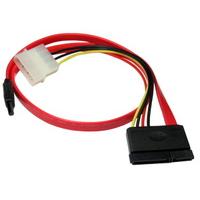 45cm SATA Data Cable M-M Right Angle Red Data Cable