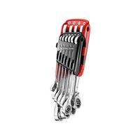 467as ratchet comb wrench set of 10 metric 8 19mm