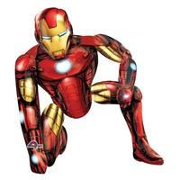 46\" Tall Iron Man Superhero AirWalker Life Size Party Balloon Marvel Avengers Party Centerpiece Decoration
