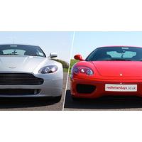 47% off Double Supercar Blast with Hot Ride in Stafford