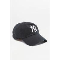 \'47 Brand NY Yankees Black Cleanup Cap, BLACK