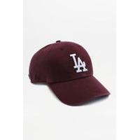 47 brand burgundy mlb la cleanup cap maroon