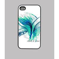 486 640 i phone shell - blue elf