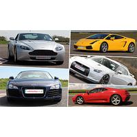48% off Five Supercar Blast with Hot Ride in Stafford