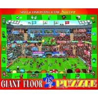 48 piece spot find soccer floor puzzle