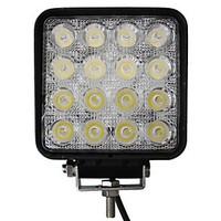 48W 16 LEDs Square Work Light