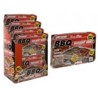 48 x 31 x 5cm Jumbo Charcoal Bbq In Foil Tray With Stand