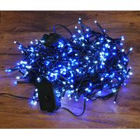 480 LED Blue & White Cluster Supabright String Lights (Mains) by Premier