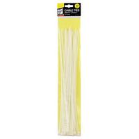 4.8x 380mm Black Maxi Fix Pack Of 30 Cable Ties