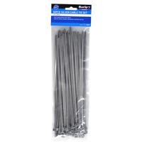 4.8mmx 250mm Silver 50 Piece Cable Ties Set