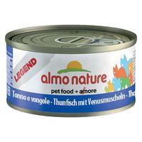 48 x 70g almo nature legend mega pack tuna shrimp