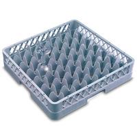 49 compartment glass rack