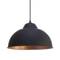 49247 Vintage Black and Copper Pendant Ceiling Light
