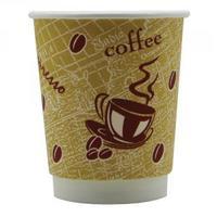4Aces Double Wall 8oz Red Bean Paper Cup Pack of 500 HVDWPA08
