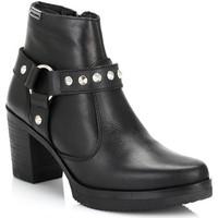 4ever Young Womens Black Beyonce Leather Boots women\'s Low Ankle Boots in black