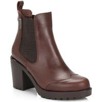 4ever young womens brown william leather boots womens low ankle boots  ...