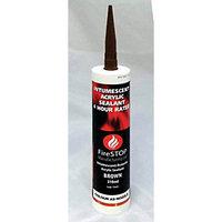 4FireDoors Intumescent & Acoustic Acrylic Sealant Brown 310ml