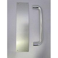 4FireDoors Pull Handle Satin Stainless Steel 19mm