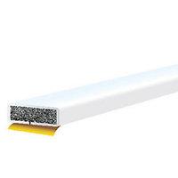 4FireDoors Intumescent Fire Seal White 15 x 4mm Single Door PK5