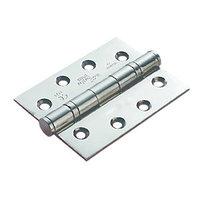 4firedoors ball bearing hinges chrome 102 x 76 x 3mm pk3