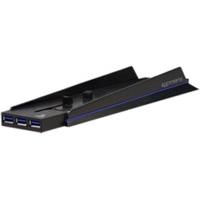 4gamers ps4 vertical stand n usb hub black