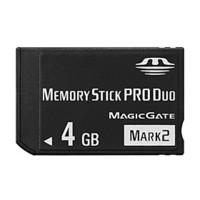 4GB High Speed Black MS Memory Stick Pro Duo Card Storage for Sony PSP 1000/2000/3000 Game Console