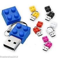 4GB Toy Bricks Cartoon USB 2.0 Flash Pen Drive