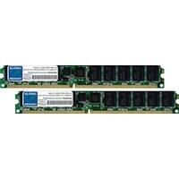 4GB (2 x 2GB) DDR2 400MHz PC2-3200 240-Pin Ecc Registered Vlp Dimm Memory Ram Kit for Servers/Workstations/Motherboards (2 Rank Kit)