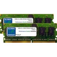 4GB (2 x 2GB) Dram Dimm Memory Ram Kit for Cisco 7600 Series Routers RSP720-10GE / RSP720-3CXL-10GE (Mem-RSP720-4G)
