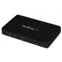 4k hdmi 2 port video splitter 1x2 hdmi splitter with solid aluminum ho ...