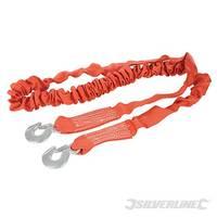 4m x 50mm Elasticated Tow Rope