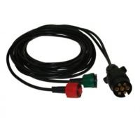 4m Double 12n Plug & 2 5 Pin Radex Conns Harness